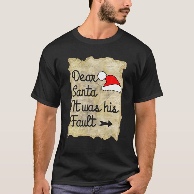 Weihnachtspaare lieben den Weihnachtsmann, es war  T-Shirt (Vorderseite)
