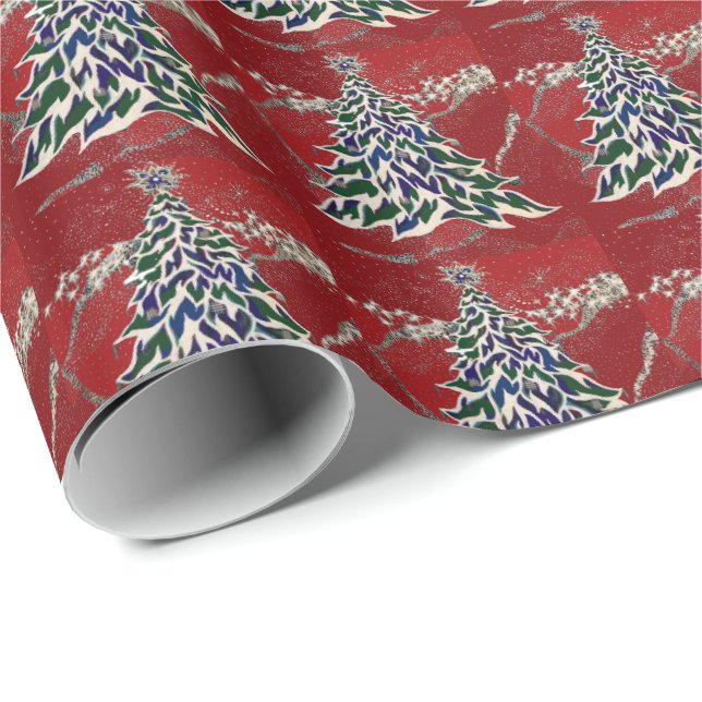 WeihnachtsPackpapier Geschenkpapier (Rolleneckpunkt)