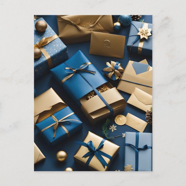 Weihnachtspakete nach Karte (Vorderseite)