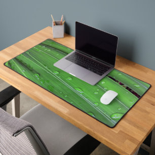Weihnachtspalme und Raindrops Desk Mat Schreibtischunterlage