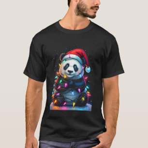 Weihnachtspanda T-Shirt