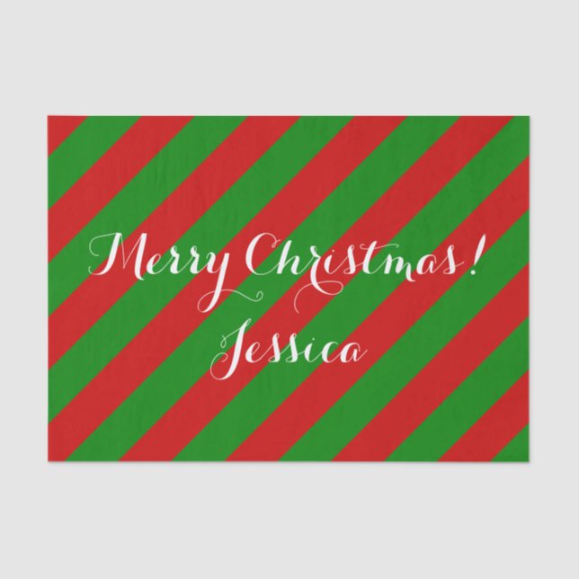 Weihnachtspapier für Geschenkverpackung Seidenpapier (Vorderseite)