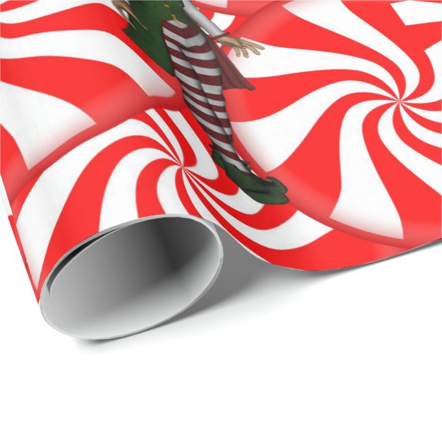 Weihnachtspapier Geschenkpapier (Rolleneckpunkt)