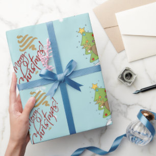 Weihnachtspapier. Geschenkpapier
