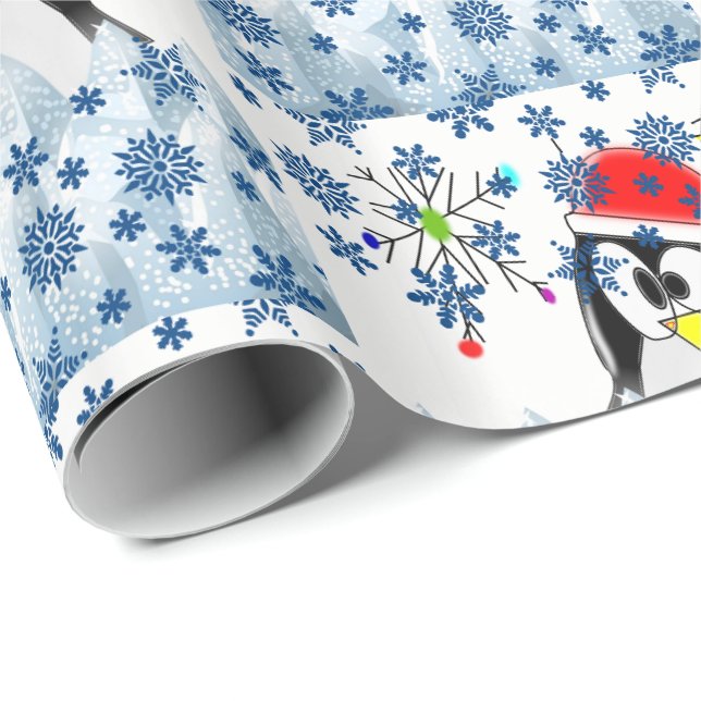 Weihnachtspapier Geschenkpapier (Rolleneckpunkt)