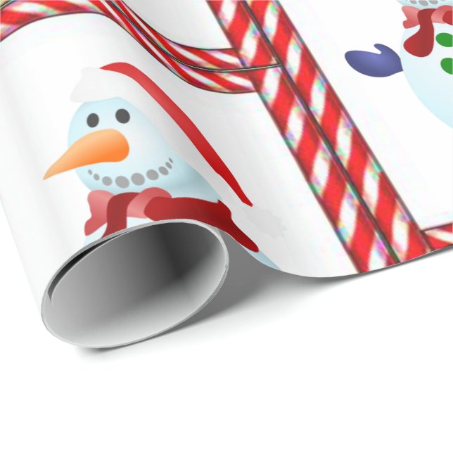 Weihnachtspapier Geschenkpapier (Rolleneckpunkt)