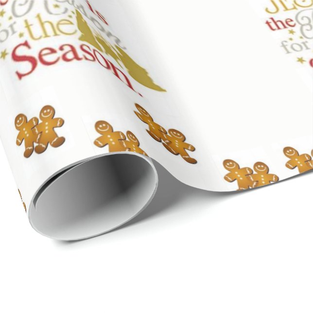 Weihnachtspapier Geschenkpapier (Rolleneckpunkt)