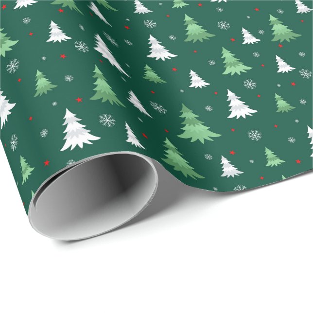 Weihnachtspapier Geschenkpapier (Rolleneckpunkt)