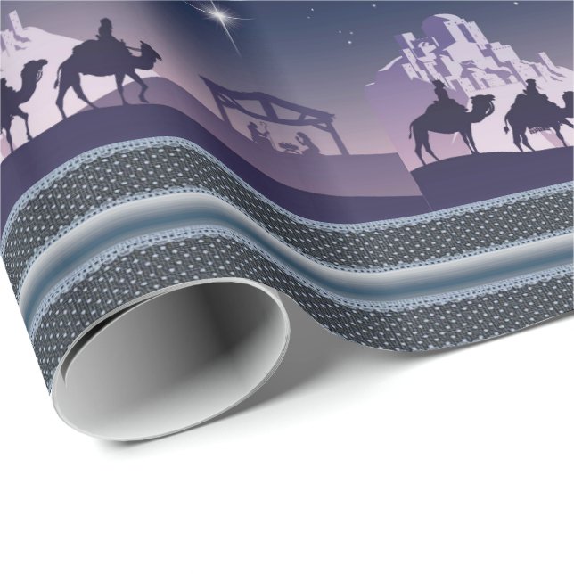 Weihnachtspapier Geschenkpapier (Rolleneckpunkt)