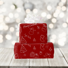 Weihnachtspapier Geschenkpapier