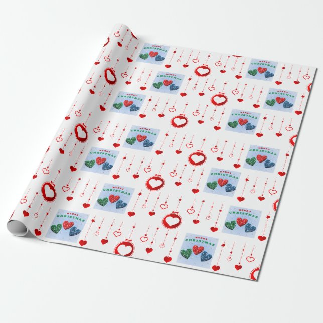 Weihnachtspapier Geschenkpapier (Ungerollt)