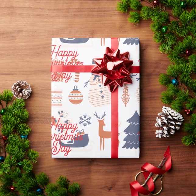 Weihnachtspapier Geschenkpapier (Feiertagsgeschenk)