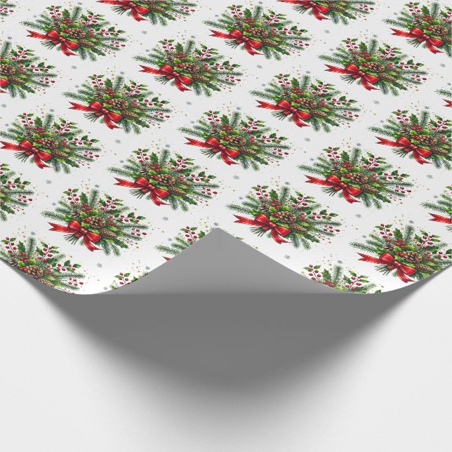 Weihnachtspapier Geschenkpapier (Ecke)