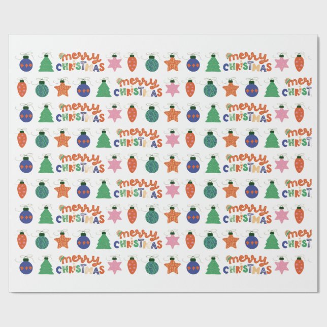 WEIHNACHTSPAPIER GESCHENKPAPIER (Flach)