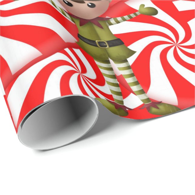 Weihnachtspapier Geschenkpapier (Rolleneckpunkt)