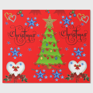 Weihnachtspapier Geschenkpapier