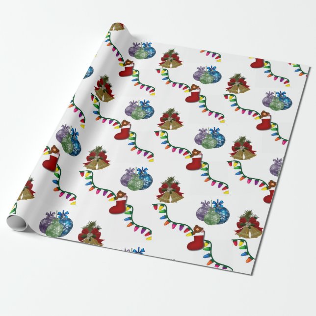 Weihnachtspapier Geschenkpapier (Ungerollt)