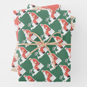 Weihnachtspapier Geschenkpapier Set