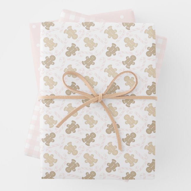 Weihnachtspapier Geschenkpapier Set (Beispiel)