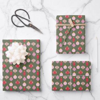 Weihnachtspapier Geschenkpapier Set