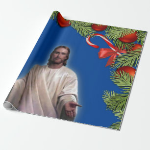 Weihnachtspapier Jesus Geschenkpapier