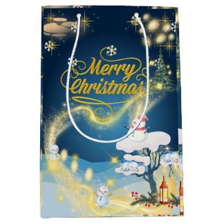 Weihnachtspapier Mittlere Geschenktüte