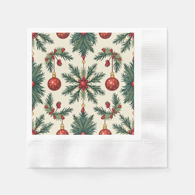 Weihnachtspapier Napkins, Cocktail Cocktail Cointa Serviette (Vorderseite)