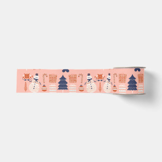 Weihnachtspapier Ripsband