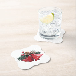 Weihnachtspapier-Untersetzer (Bracket-Form) Untersetzer