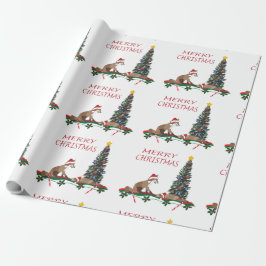 Weihnachtspapier, Wildtiere  Geschenkpapier