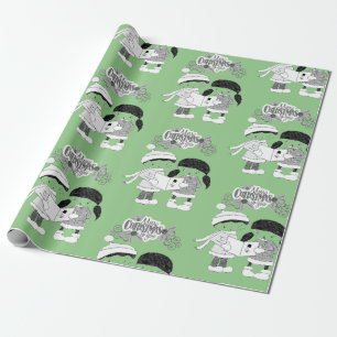 Weihnachtspapier zum Einwickeln Geschenkpapier