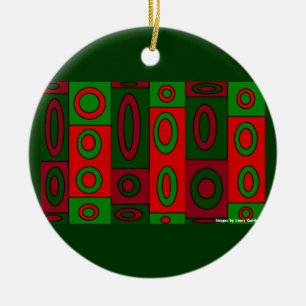 Weihnachtspapierverzierung Keramik Ornament