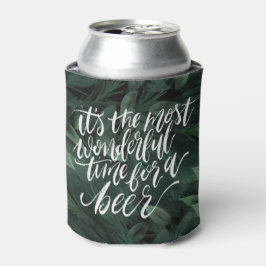 WeihnachtsParty Funny Green Can Cooler Dosenkühler