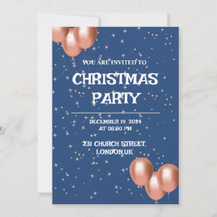 WEIHNACHTSPARTY-KARTE EINLADUNG