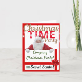 WeihnachtsParty Personalized Company Einladung