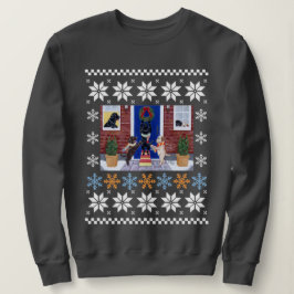Weihnachtspass Labradors Ugly Sweatshirt