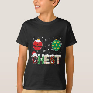 Weihnachtspass Matching Couple Family Chestnut Män T-Shirt