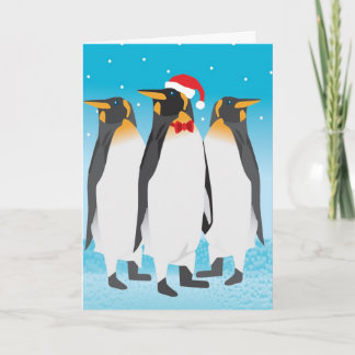 WeihnachtsPenguin Feiertagskarte