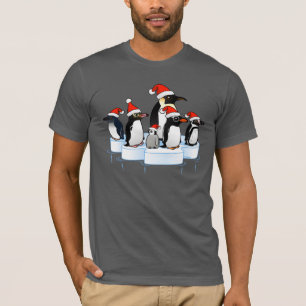 Weihnachtspenguin-Party T-Shirt