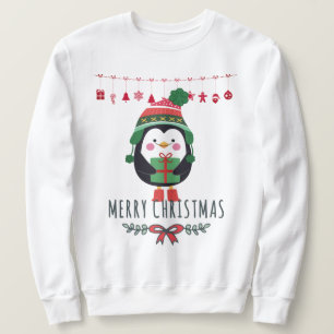 Weihnachtspenguin Sweatshirt