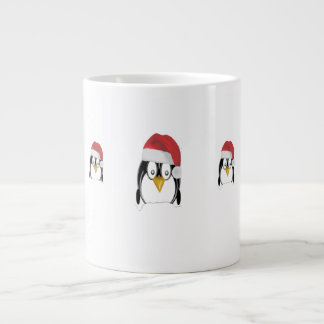 Weihnachtspenquins Cartoon Tasse