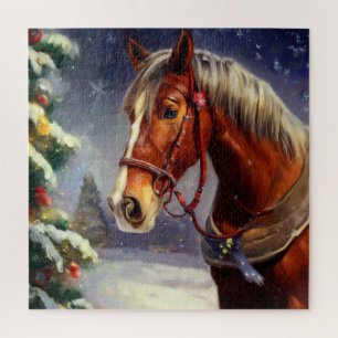 Weihnachtspferd (1) puzzle