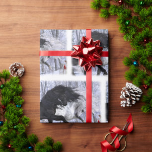 Weihnachtspferde 2022 geschenkpapier