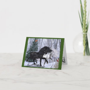 Weihnachtspferde 2022 karte