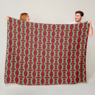 Weihnachtspferde Fleecedecke