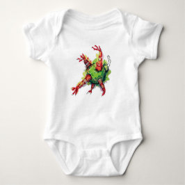 Weihnachtspiñata Baby Strampler