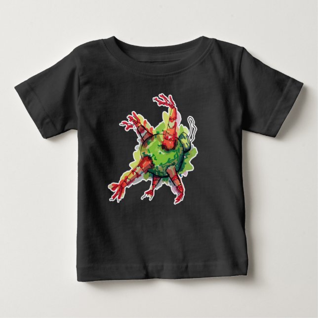 Weihnachtspiñata Baby T-shirt (Vorderseite)