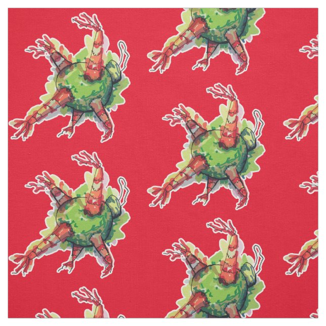 Weihnachtspiñata Stoff (Muster)