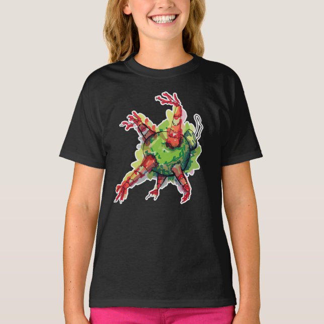 Weihnachtspiñata T-Shirt (Vorderseite)