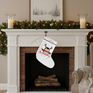 Weihnachtspinguin   kleiner weihnachtsstrumpf